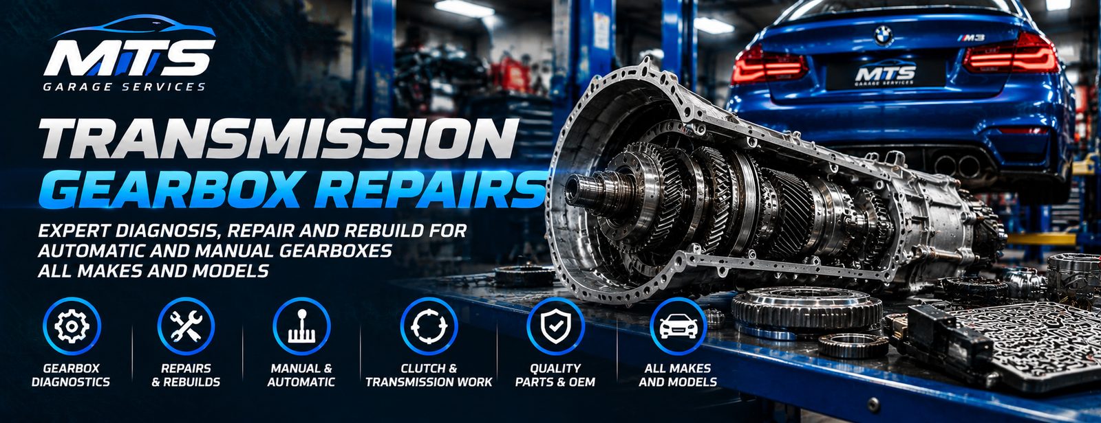 Transmission & Gearbox Repairs at MTS Garage Services, Hayes
