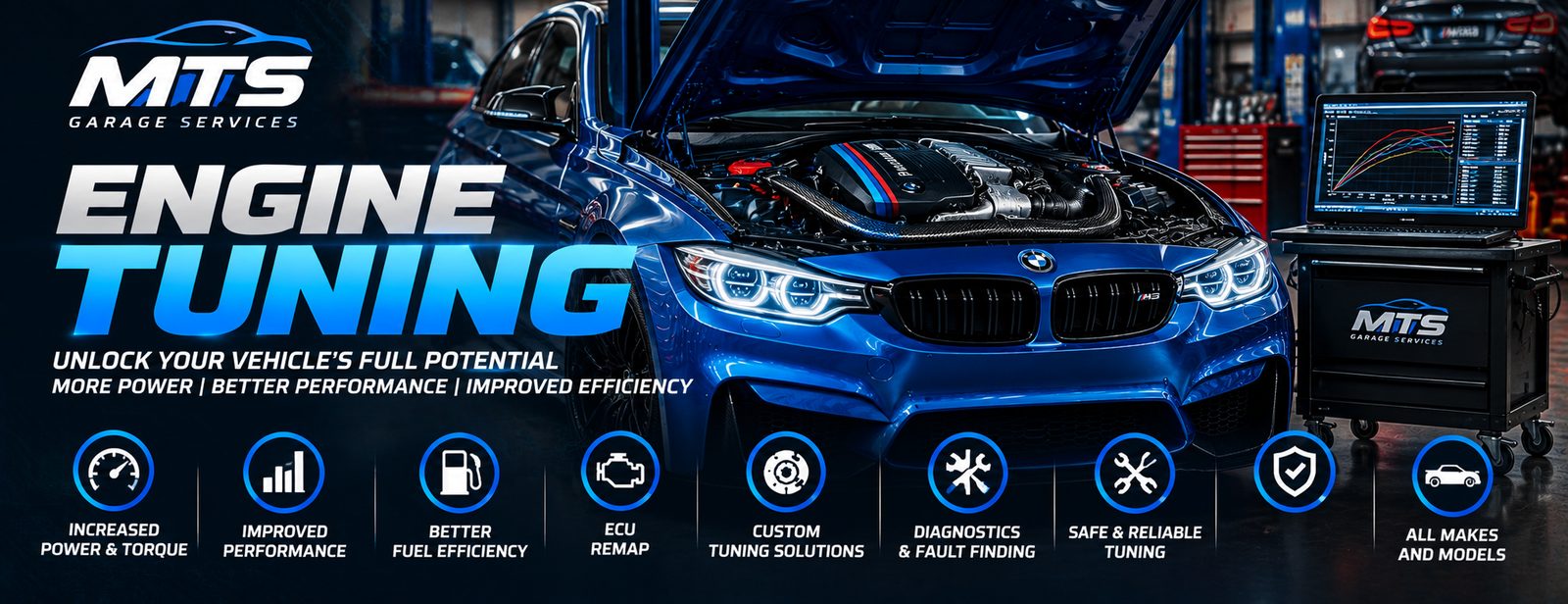 Engine Tuning at MTS Garage Services, Hayes
