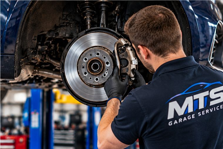Car servicing at MTS Garage Services in Hayes