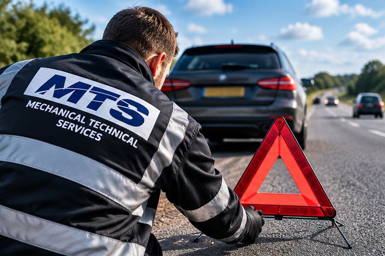 Breakdown and vehicle recovery at MTS Garage Services in Hayes