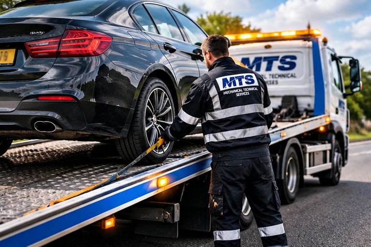 Breakdown and vehicle recovery at MTS Garage Services
